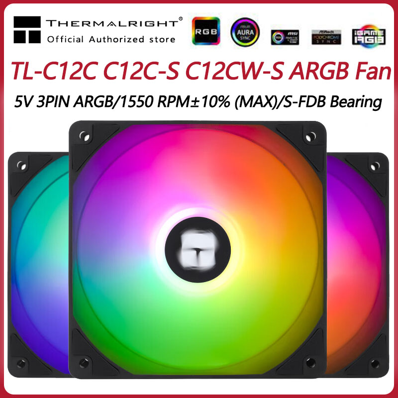 Thermalright TL-C12C 3 in 1 12 - Argb Case Fan のレビューと価格