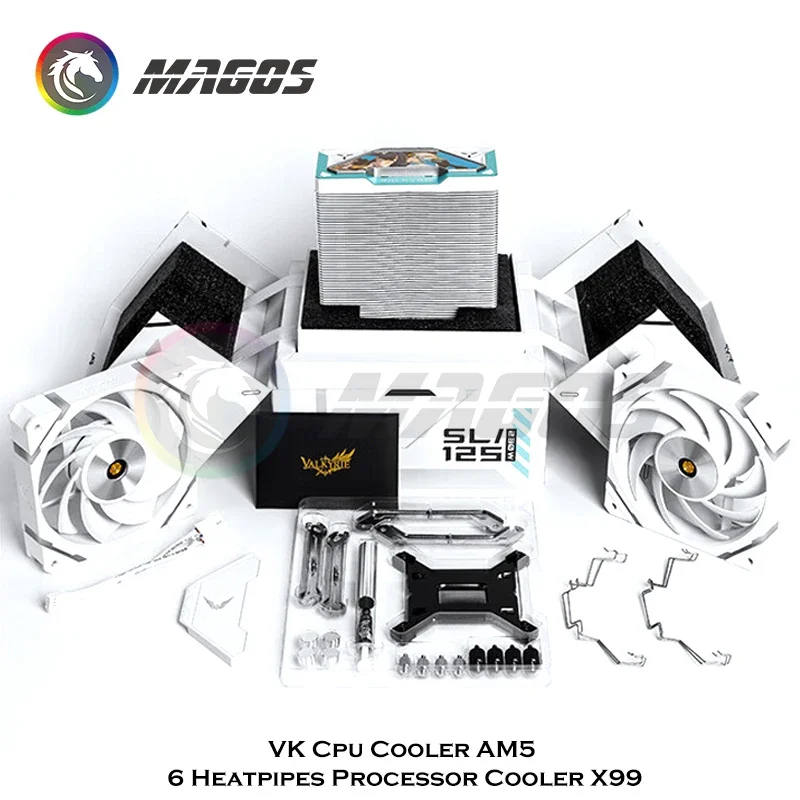 VK LGA 1700 CPU Cooler Compute - Argb Case Fan のレビューと価格