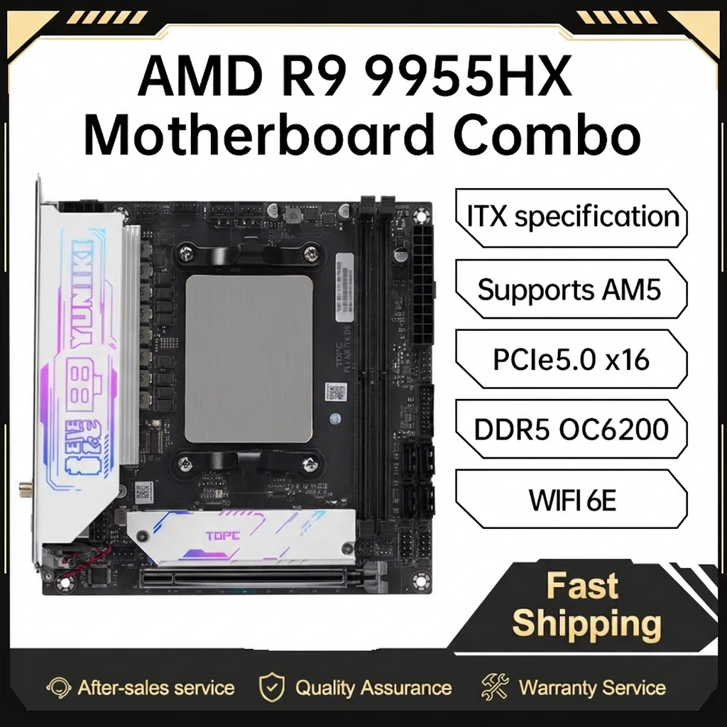 TOPC AMD Ryzen 9 9955HX Mini-I - Pc Gaming Cpu のレビューと価格