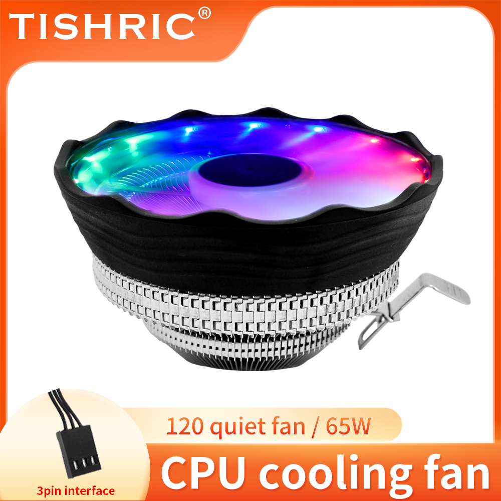 TISHRIC CPU Cooler Fan RGB PWM - Argb Case Fan のレビューと価格