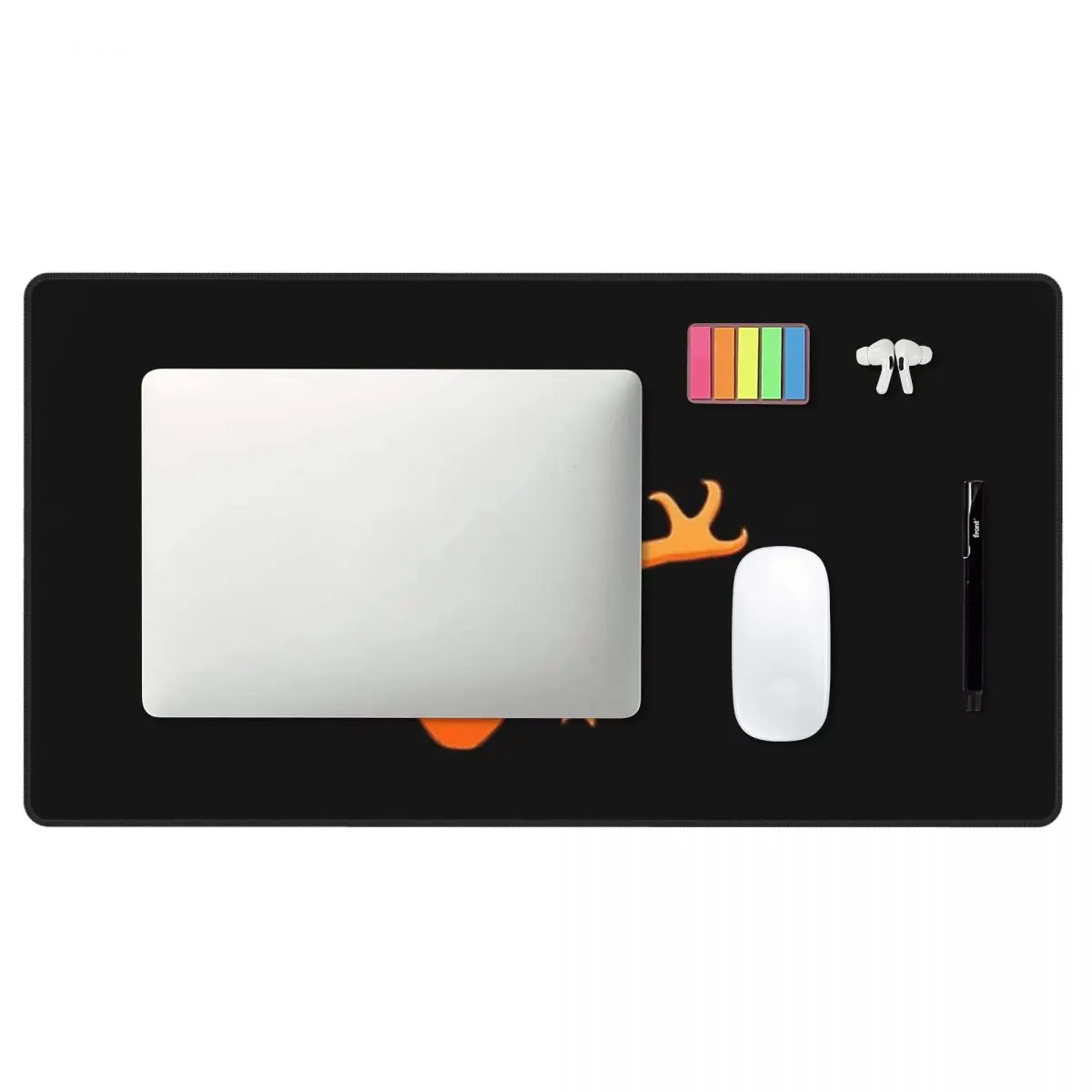 Large Mouse Pad Orange Rainbow - Pc Gaming Orange のレビューと価格