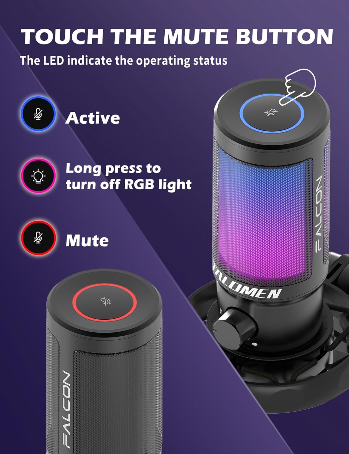 Gaming Microphone for PC, USB  - Gaming Microphone のレビューと価格