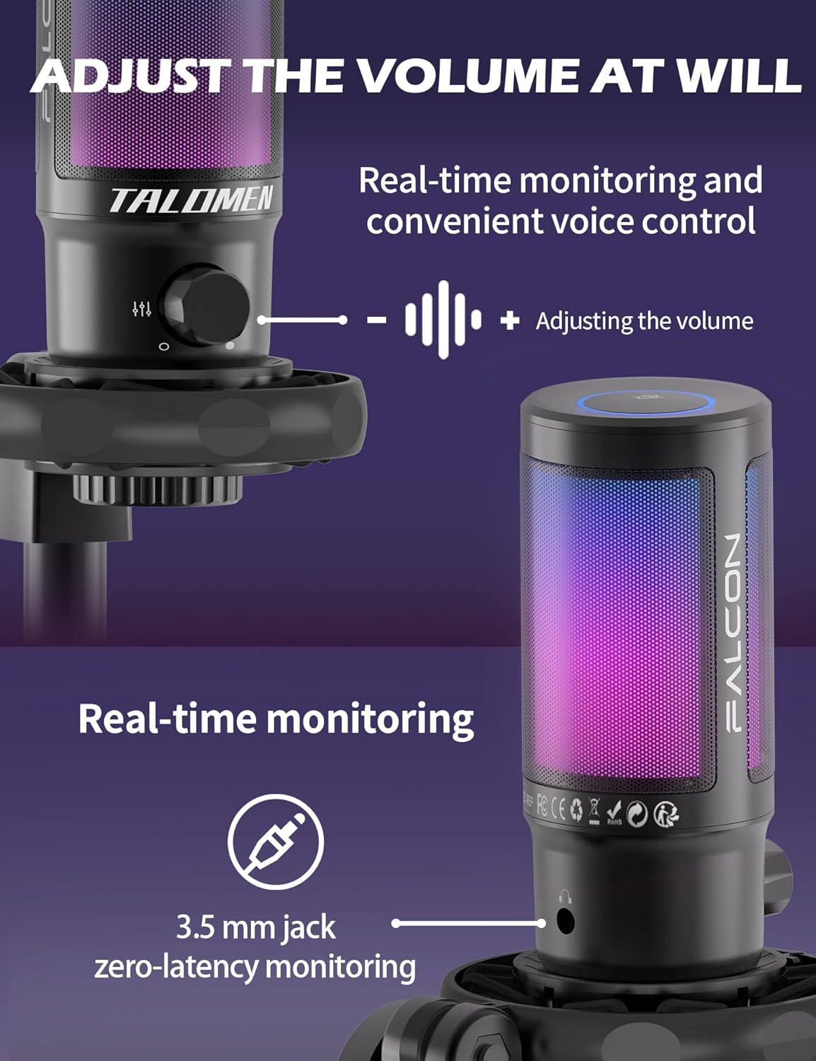 Gaming Microphone for PC, USB  - Gaming Microphone のレビューと価格