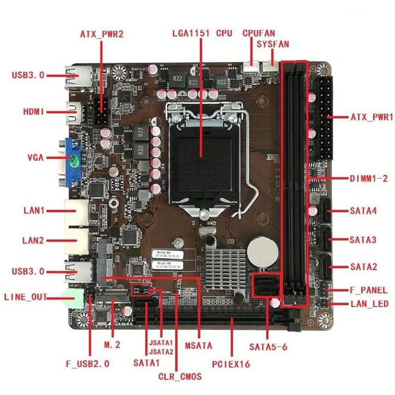 B365 Mini-ITX Motherboard LGA  - Pc Gaming Cpu のレビューと価格