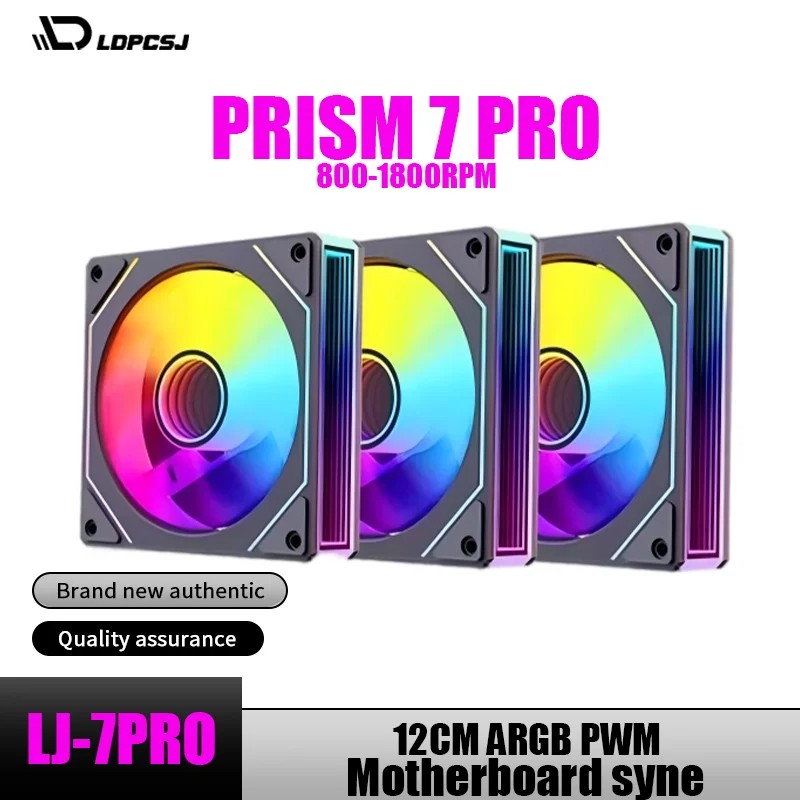 LDPCSJ Prism 7 PRO ARGB PC Cas - Argb Case Fan のレビューと価格