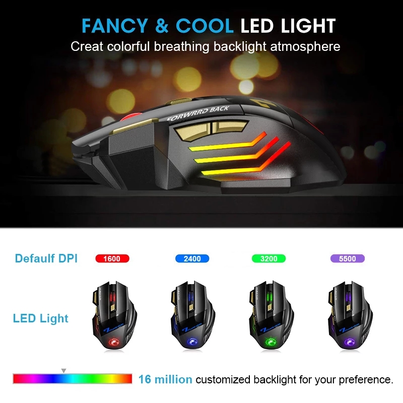 Wireless Gaming Mouse Portable - Pc Gaming Portable のレビューと価格