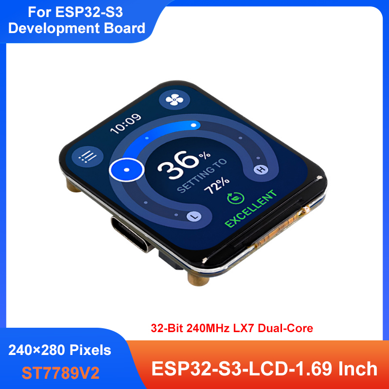 ESP32-S3 1.69inch Screen for E - Dual Monitor Arm のレビューと価格