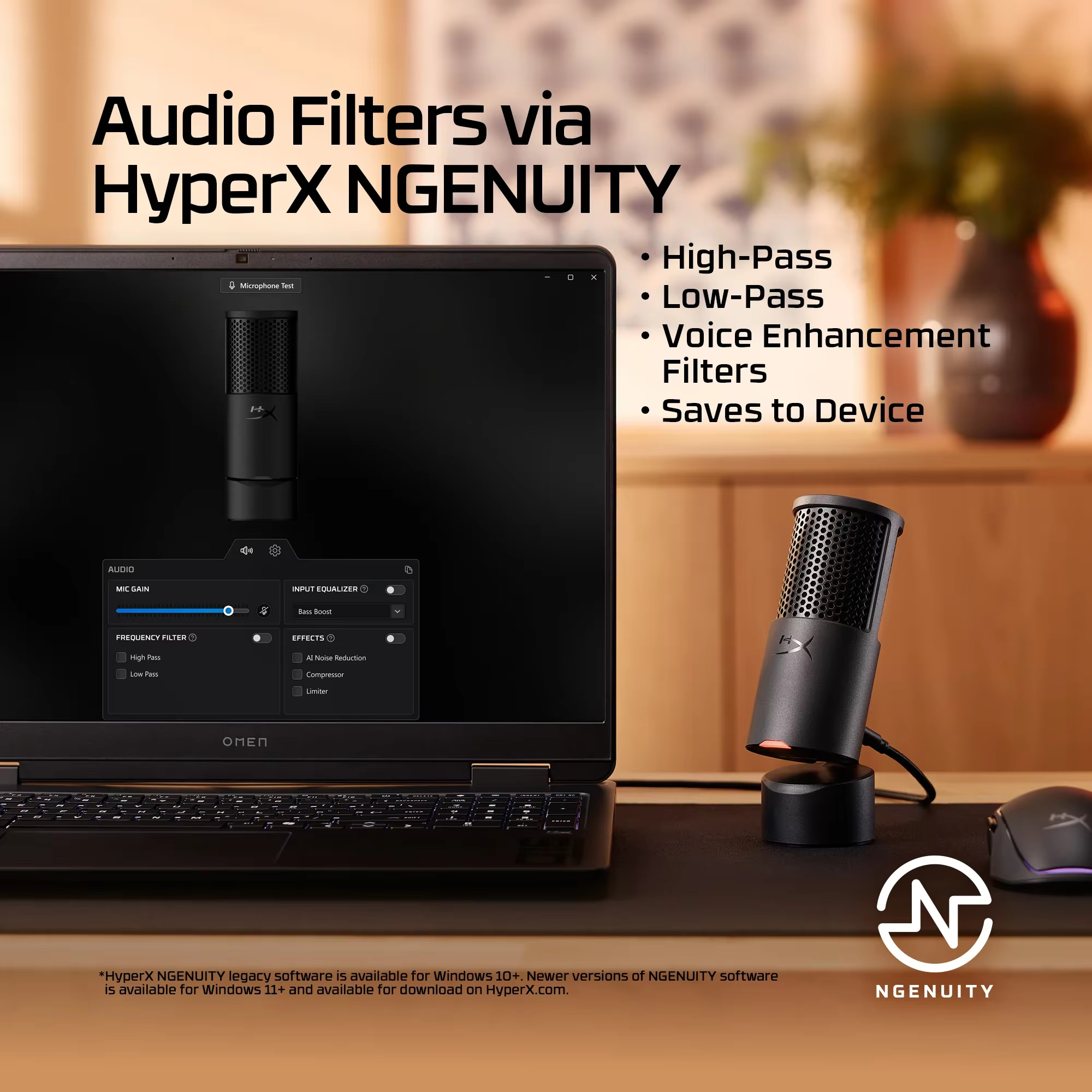 HYPERX SoloCast 2 Gaming Micro - Gaming Microphone のレビューと価格