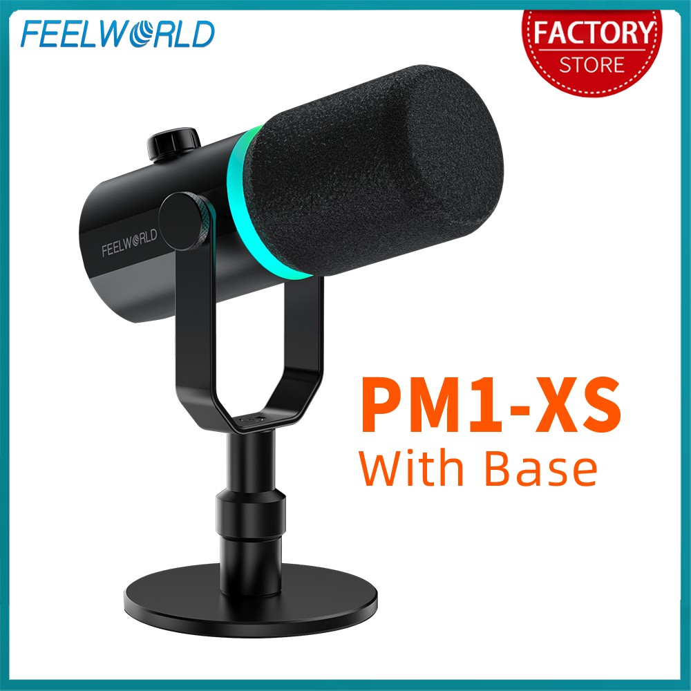 FEELWORLD PM1-XS XLR USB Dynam - Gaming Microphone のレビューと価格