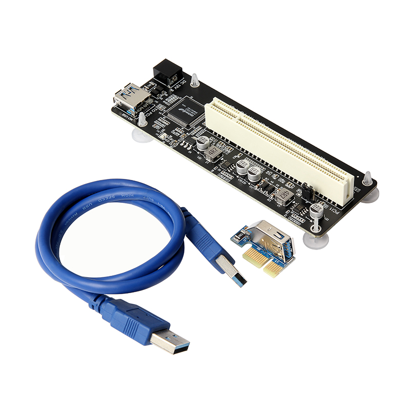 PCI E PCI-E PCI Express X1 to  - Pcie Riser Cable のレビューと価格