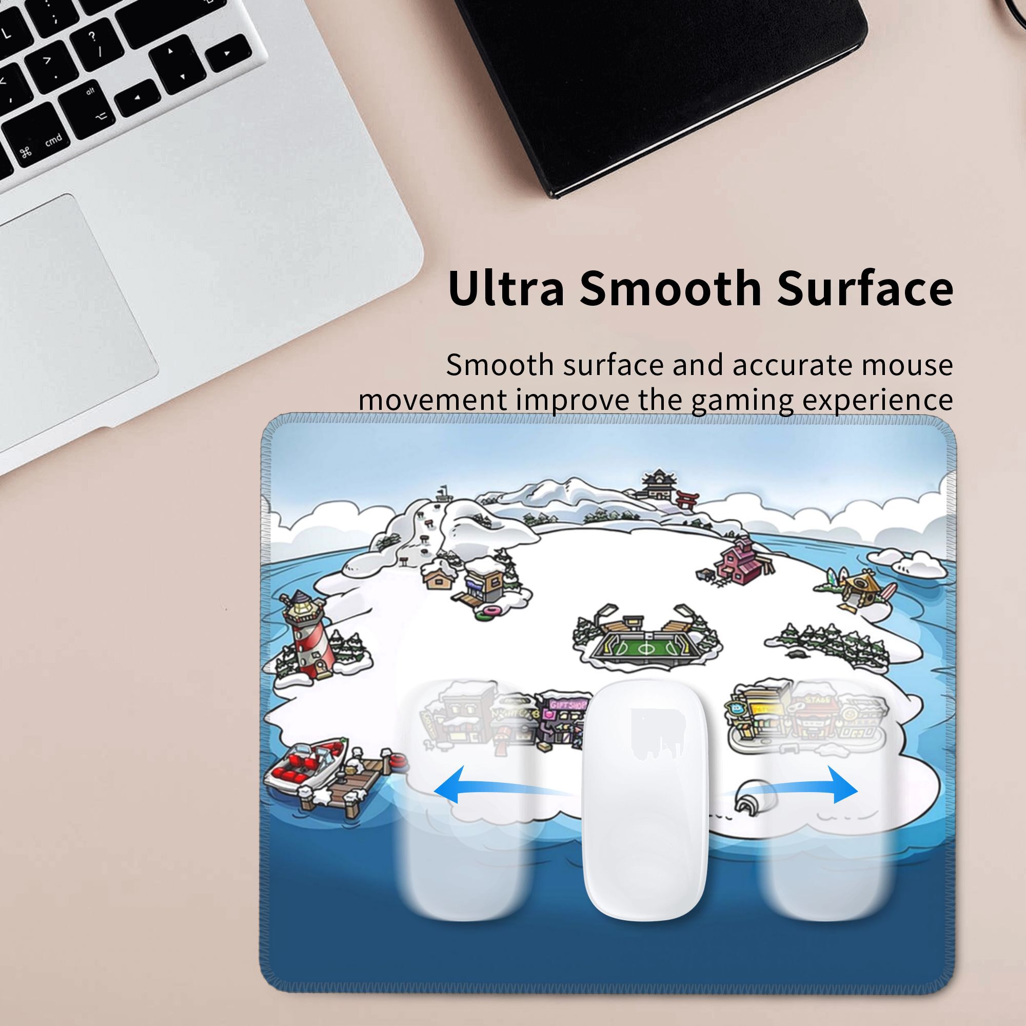 Club Penguin M Mouse Pad Compu - Pc Gaming Club のレビューと価格