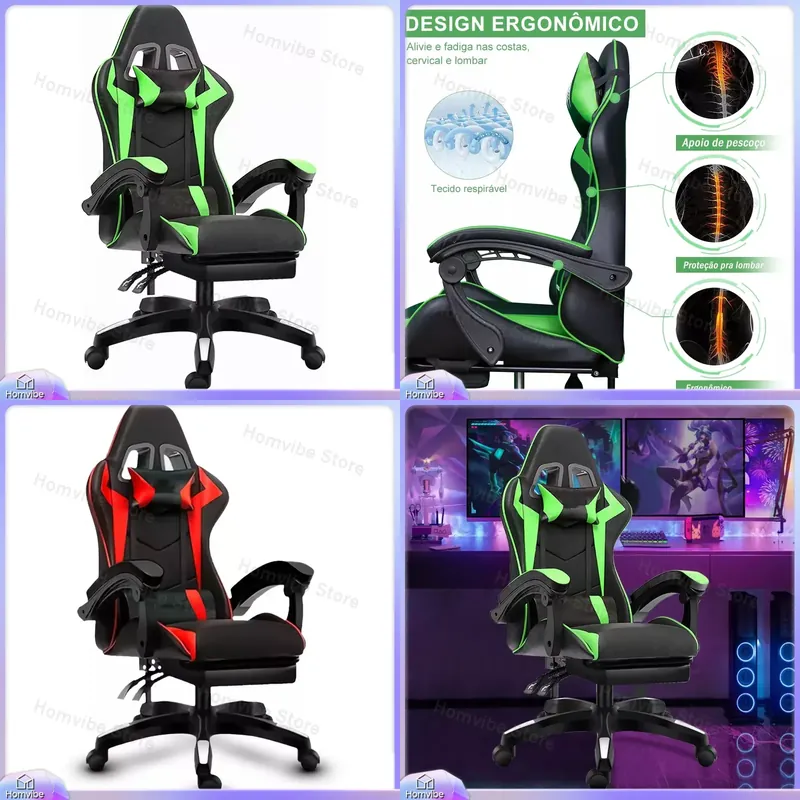 High-Back Ergonomic Gaming Cha - Pc Gaming Usa のレビューと価格