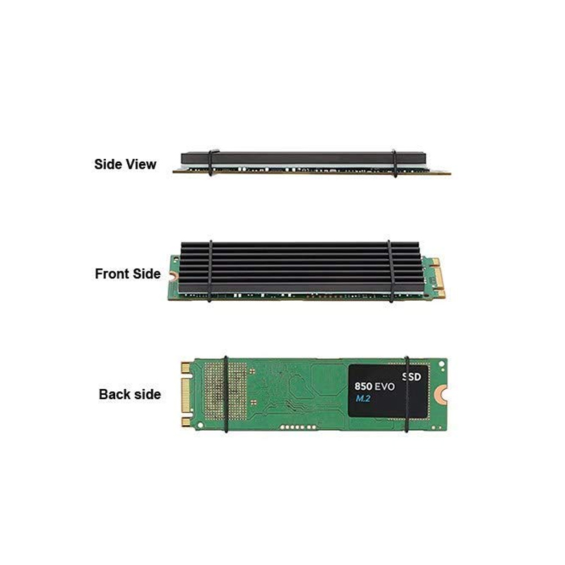 PCIe NVMe M.2 2280 SSD Aluminu - M.2 Ssd Heatsink のレビューと価格
