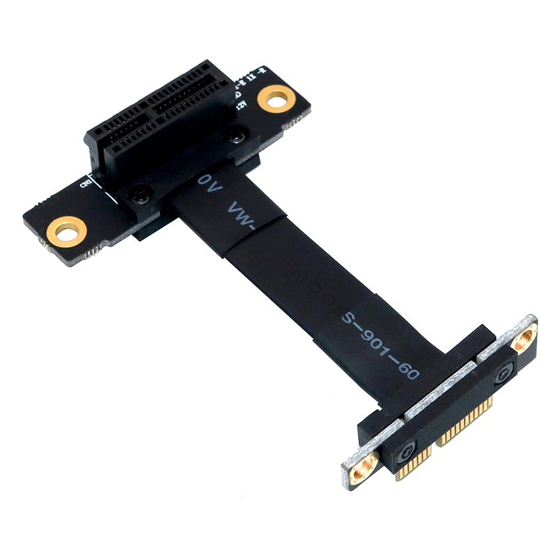 PCIE X1 Riser Cable Dual 90 De - Pcie Riser Cable のレビューと価格