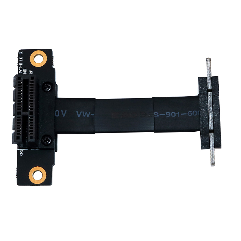 PCIE X1 Riser Cable Dual 90 De - Pcie Riser Cable のレビューと価格