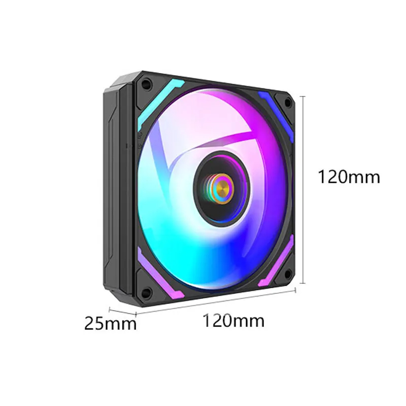 UPSIREN WF-120 ARGB PWM 3PCS C - Argb Case Fan のレビューと価格