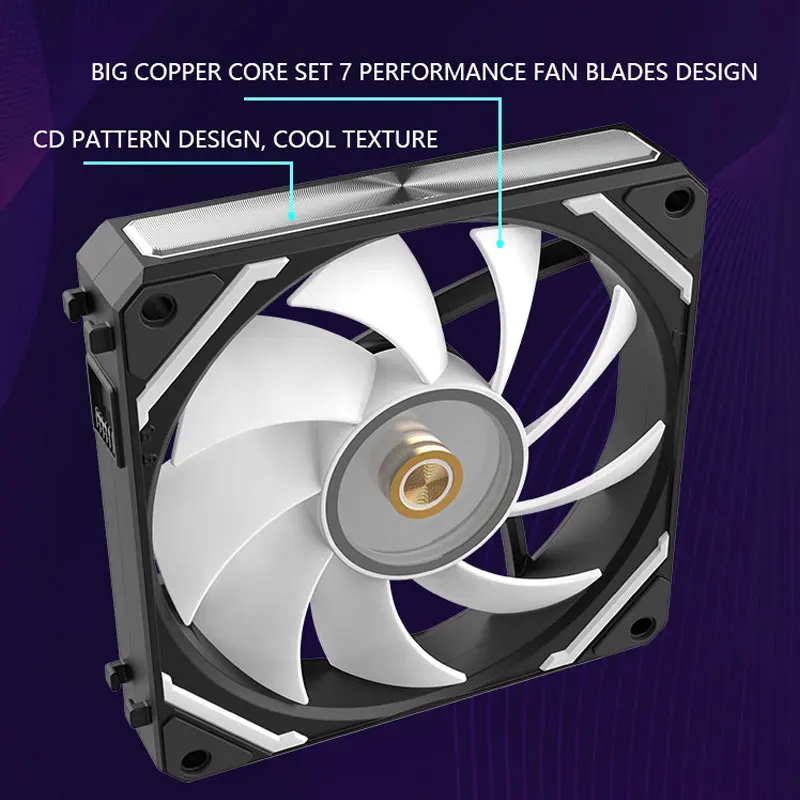 UPSIREN WF-120 ARGB PWM 3PCS C - Argb Case Fan のレビューと価格